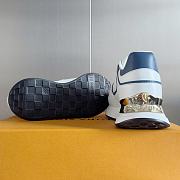 Fortok Louis Vuitton Neo Run Away Trainers Blue/White - 4