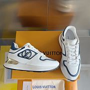 Fortok Louis Vuitton Neo Run Away Trainers Blue/White - 2