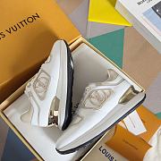 Fortok Louis Vuitton Neo Run Away Trainers White/Beige - 3