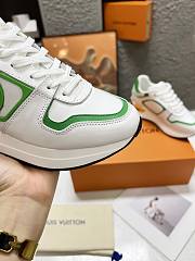 Fortok Louis Vuitton Neo Run Away Trainers White/Green - 6
