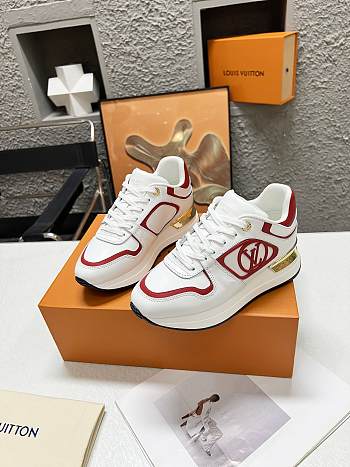 Fortok Louis Vuitton Neo Run Away Trainers White/Red