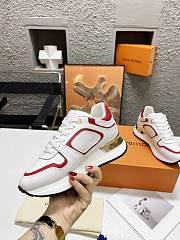 Fortok Louis Vuitton Neo Run Away Trainers White/Red - 6