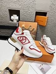 Fortok Louis Vuitton Neo Run Away Trainers White/Red - 5