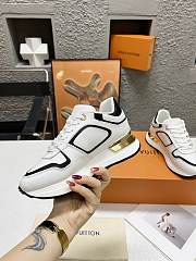 Fortok Louis Vuitton Neo Run Away Trainers White/Black - 6