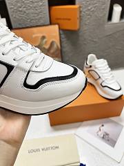 Fortok Louis Vuitton Neo Run Away Trainers White/Black - 2