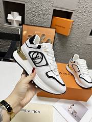 Fortok Louis Vuitton Neo Run Away Trainers White/Black - 3