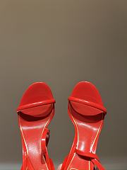 Fortok Valentino Roserouche High-heel Sandals Red  - 2