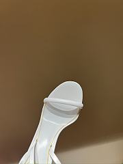 Fortok Valentino Roserouche High-heel Sandals White  - 5