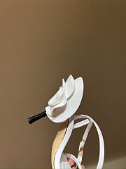Fortok Valentino Roserouche High-heel Sandals White  - 6