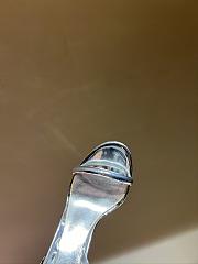 Fortok Valentino Roserouche High-heel Sandals Silver - 3