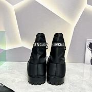 Fortok Balenciage Alaska Low Boots Black - 3