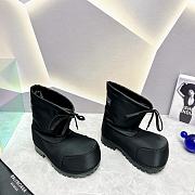 Fortok Balenciage Alaska Low Boots Black - 2