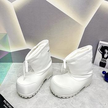 Fortok Balenciage Alaska Low Boots White