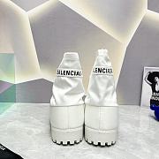 Fortok Balenciage Alaska Low Boots White - 2