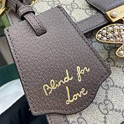 Fortok Gucci Queen Margaret GG Supreme Top-Handle Bag Brown 25.5x17.5x13cm - 2