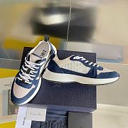 Fortok Dior B25 Runner Sneakers Blue - 3