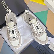 Fortok Dior B25 Runner Sneakers Beige - 1