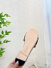 Fortok Dior Dway Gradient Butterflies Pattern Slides Black - 4