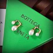 Fortok Bottega Veneta Pearl Earrings - 1