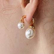 Fortok Bottega Veneta Pearl Earrings - 6