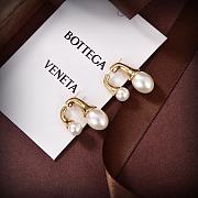 Fortok Bottega Veneta Pearl Earrings - 5