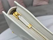 Fortok Dior CD Signature Hobo Mini Bag White 23.5x14.5x6cm - 4