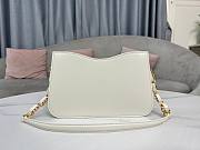 Fortok Dior CD Signature Hobo Mini Bag White 23.5x14.5x6cm - 2