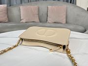 Fortok Dior CD Signature Hobo Mini Bag Beige 23.5x14.5x6cm - 5