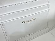 Fortok Dior CD Signature Oval Camera Bag White 18x6x11cm - 2