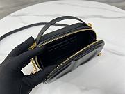 Fortok Dior CD Signature Oval Camera Bag Black 18x6x11cm - 4