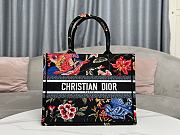 Fortok Dior Book Tote Series Dark Phoenix 36.5x28cm - 1