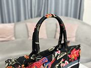 Fortok Dior Book Tote Series Dark Phoenix 36.5x28cm - 5