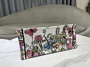 Fortok Dior Book Tote Butterfly Around The World Graphic In White And Pink 36x27.5x16.5cm - 5