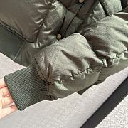 Fortok Louis Vuitton Padded Nylon Bomber Jacket Green Khaki - 6