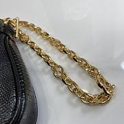 Fortok Gucci Jackie 1961 GG Crystal Mini Bag Black 675799 13x19x3cm - 5