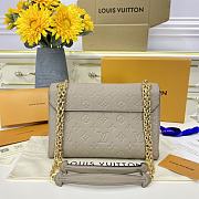 Fortok Louis Vuitton Vavin PM Monogram Empreinte Dune Grey M44929 25x9.5x18cm - 3