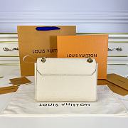 Louis Vuitton Vavin BB Monogram Empreinte Leather Bag in Cream M44553 20.5x15x8cm - 6