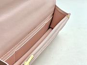 Fortok Chanel 24C Handle Kelly Bag Pink AP3703 17cm - 3