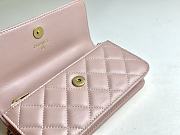 Fortok Chanel 24C Handle Kelly Bag Pink AP3703 17cm - 2