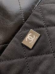 Fortok Chanel 22 Handbag Black & Silver 35cm - 2