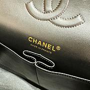 Fortok Chanel 24C Classic Badge Bag Black AS01116 20cm - 3