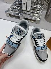 Fortok Louis Vuitton LV Trainer Sneaker Blue/Black - 4