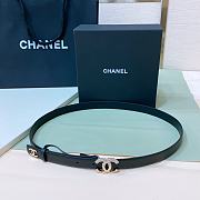 Fortok Chanel Gold/Silver Diamond-encrusted Copper Belt  - 1