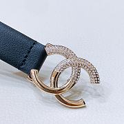 Fortok Chanel Gold/Silver Diamond-encrusted Copper Belt  - 5