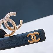 Fortok Chanel Gold/Silver Diamond-encrusted Copper Belt  - 4