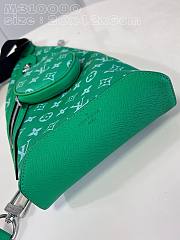 Fortok Louis Vuitton Duo Crossbody Bag Green M31000 20x42x6cm - 2