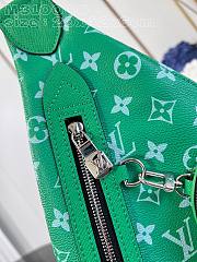 Fortok Louis Vuitton Duo Crossbody Bag Green M31000 20x42x6cm - 6