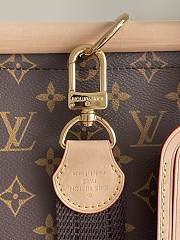 Fortok Louis Vuitton Hunting Bag Monogram Canvas M41140 48x40x22cm - 4