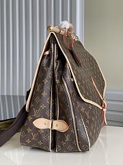 Fortok Louis Vuitton Hunting Bag Monogram Canvas M41140 48x40x22cm - 3