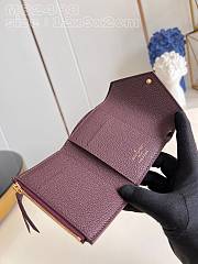 Fortok Louis Vuitton Victorine Wallet Burgundy M82488 12x9x2cm - 2